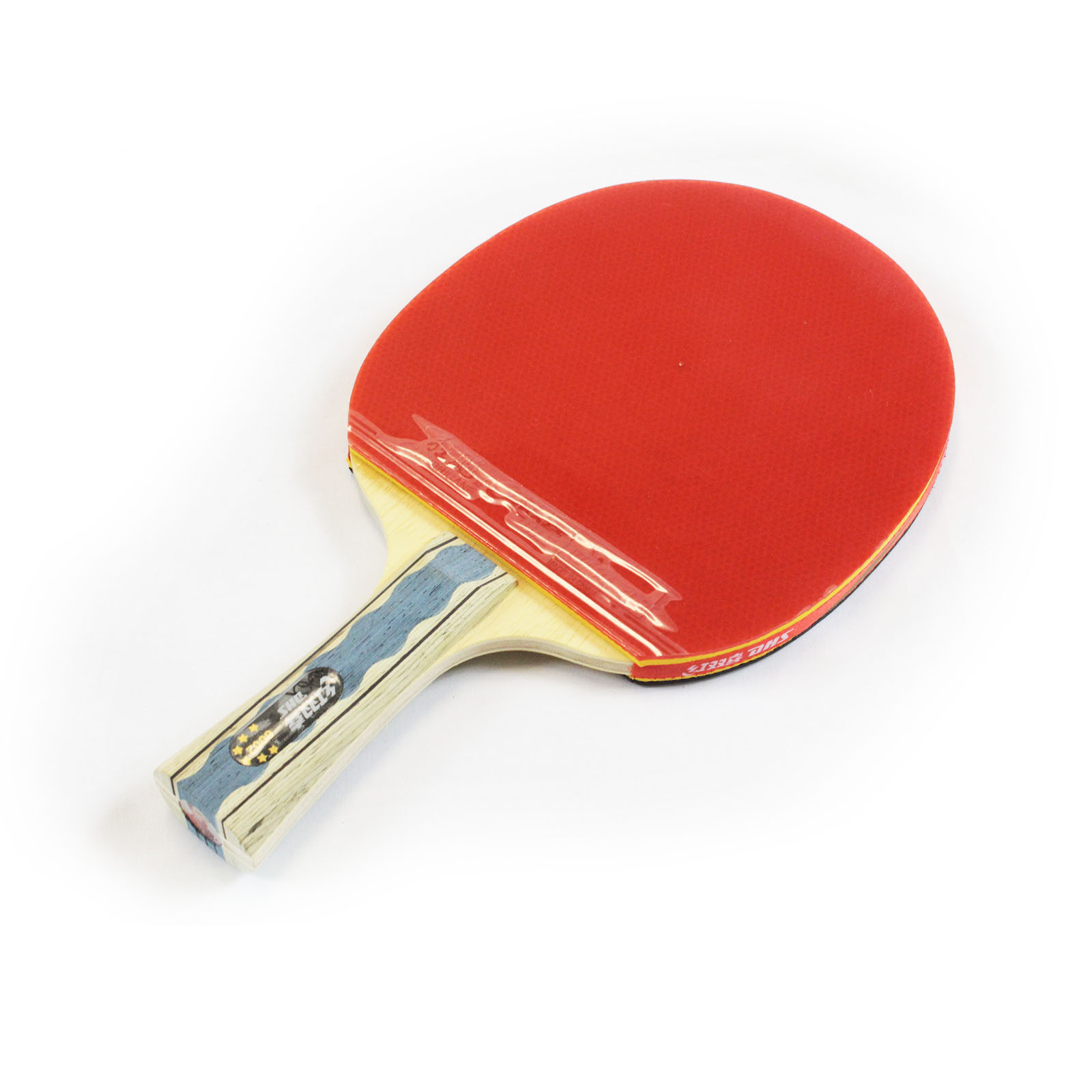DHS 6002 Ping Pong Paddle 6 Stars Long Handle Table Tennis Racket 