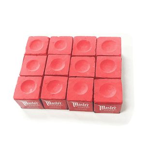 Tournament Pioneer 3 Boxes 36pcs Chalk Red Combo Pool Snooker Billiard Free Post 