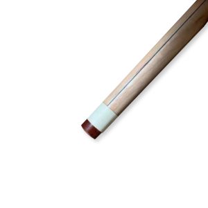 57” Two-piece Luxury White Wood Billiard Cue Stick Dynamic Tip 9