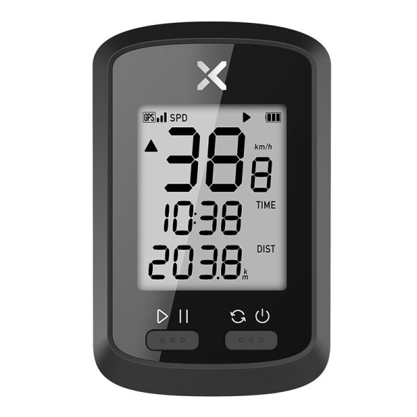 1.8 Inch G Bike Computer Wireless GPS, IPX7 Waterproof, Barometer, Bluetooth, 25 Hours, Rich Data Display