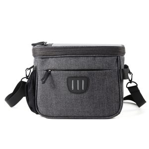 Multi-purpose Bike Handlebar Bag TPC Screen Touch Shoulder Bag Messenger bag – Black 1