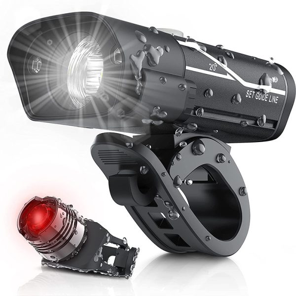 L2 Bicycle Headlight Taillight Mountain Cycling Waterproof Bike Accessories