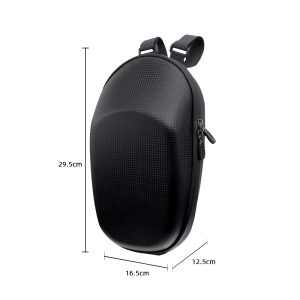 EVA Hard Bike Handlebar Bag Waterproof Detachable Bag Mountain Bike Scooter – Black 5