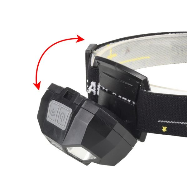 Infrared Smart Sensor Waterproof Head LED Headlamp Flashlight USB Rechargeable 4