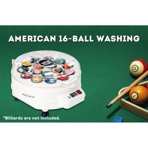 Automatic Billiard Pool Ball Washing Machine Marvellous Clean for 16 Balls 2