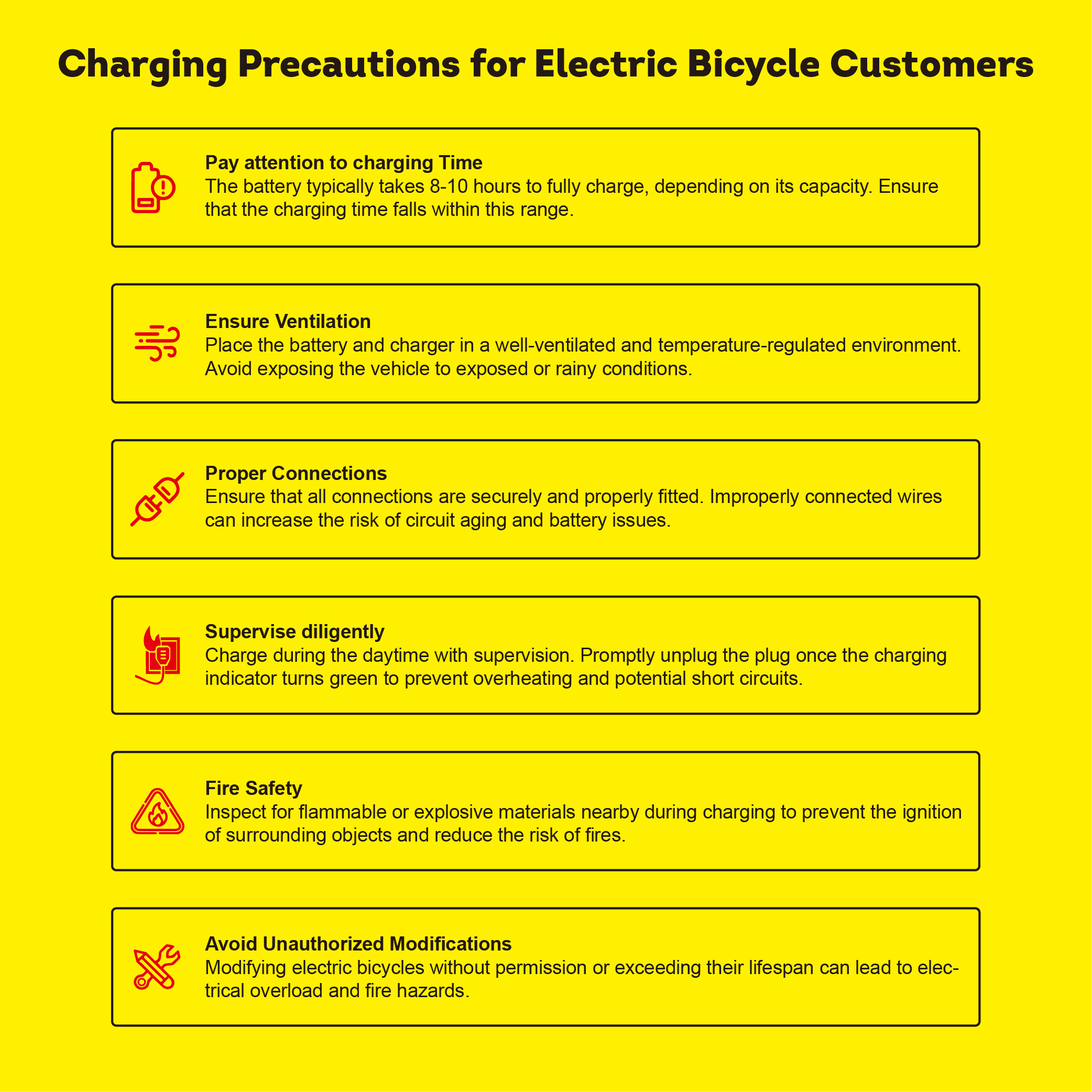 Charging-Precautions
