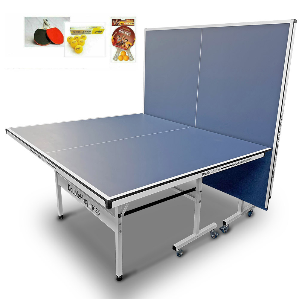Ping Pong Table Tennis Trainer Portable Set Accessories with 2