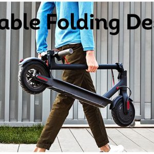 A11E Electric Scooter Folding Motorised Scooters Black 4