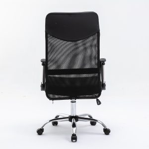 Mason Taylor 105 Liftable Mesh Home Office Chair Horizontal Rotation with Castors – Black 4