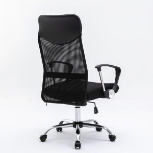 Mason Taylor 105 Liftable Mesh Home Office Chair Horizontal Rotation with Castors – Black 3