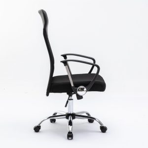 Mason Taylor 105 Liftable Mesh Home Office Chair Horizontal Rotation with Castors – Black 2