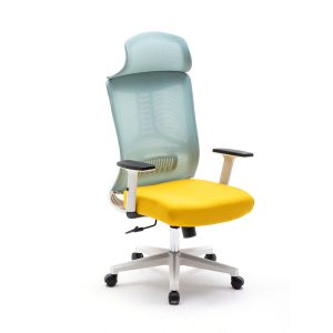 Mason Taylor 902 Liftable Mesh Office Chair Home Computer Chairs Blue-Orange 4