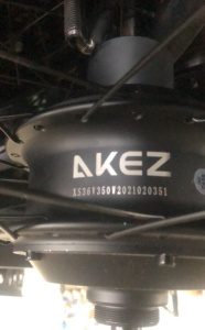 AKEZ Rear Tyre with Motor for SNOW-SNAKE 1