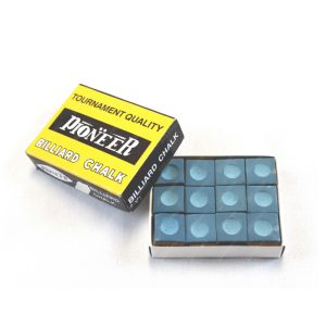 Pioneer 1 Box 12x Blue Chalk for Pool Snooker Billiard 1