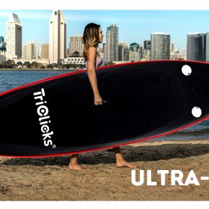 06RK Black/Red Stand Up Paddle SUP Inflatable Surfboard Paddleboard W/ Accessories & Backpack Dispatch from 23/11/2021 4