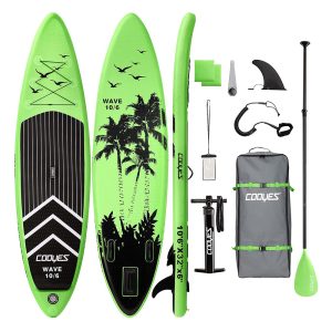 Inflatable 10’6″x32”x6” Stand Up Paddle SUP Surfboard Paddleboard W/ Accessories & Backpack Dispatch from 23/11/2021 7
