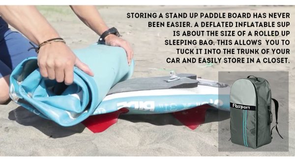 FBSPORT F10 Stand Up Paddle SUP Inflatable Surfboard Paddleboard W/ Accessories & Backpack Dispatch from 23/11/2021 7