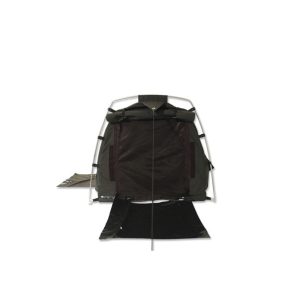 Single Swag Camping Swags Waterproof Canvas Biker Tent Hiking Mattress Black 3