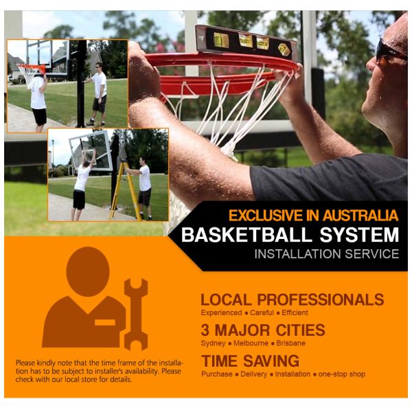 Installation Service For Adult Basketball System 2