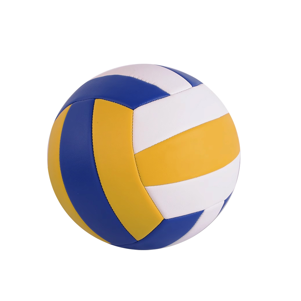 BALLSTRIKE THICK Size 5 Indoor Volleyball Game Ball - Yellow&White&Blue ...